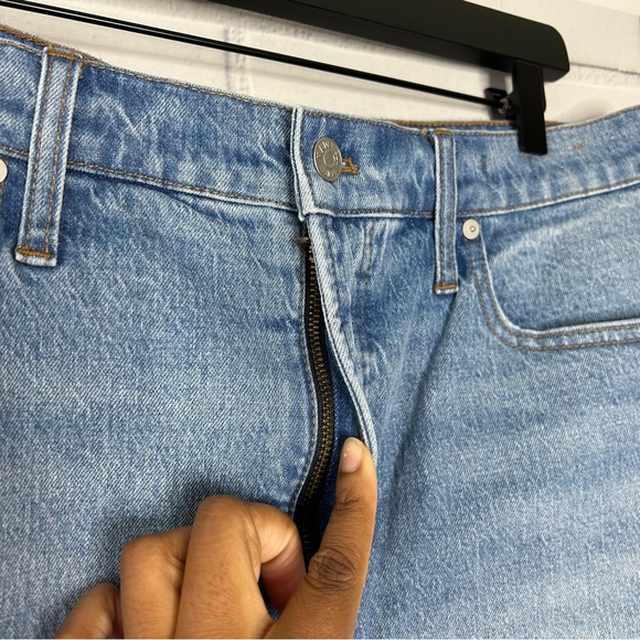 Madewell The Perfect Jean Short Side Slit Edition size 32 - Picture 3 of 10